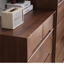 Load image into Gallery viewer, ANN Scandinavian Solid Wood Chest of Drawers Cabinet Storage ( 4 Color 2 Size )