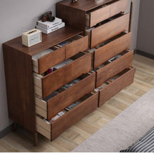 Load image into Gallery viewer, ANN Scandinavian Solid Wood Chest of Drawers Cabinet Storage ( 4 Color 2 Size )