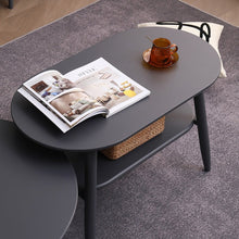Load image into Gallery viewer, Alayah Japanese Scandinavian Coffee Table Solid Wood ( 4 Colour 2 Size )
