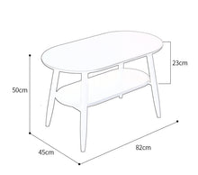 Load image into Gallery viewer, Alayah Japanese Scandinavian Coffee Table Solid Wood ( 4 Colour 2 Size )