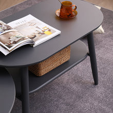 Load image into Gallery viewer, Alayah Japanese Scandinavian Coffee Table Solid Wood ( 4 Colour 2 Size )