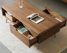 Load image into Gallery viewer, Lucas Coffee Table Solid Wood Luxury Nordic