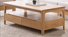 Load image into Gallery viewer, AKAGI Japanese Style Pure Solid Wood Coffee Table