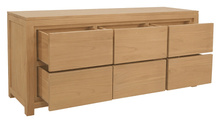 Load image into Gallery viewer, RADISSON Amsterdam Solid Teak Wood Timber 6 Chest of Drawer Dresser