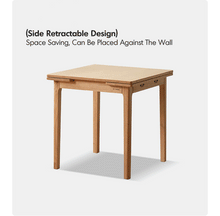 Load image into Gallery viewer, Scandinavian Oak Wood Extendable Dining Table EXTENDRAX