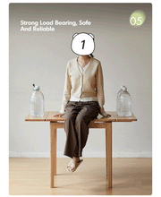 Load image into Gallery viewer, Scandinavian Oak Wood Extendable Dining Table EXTENDRAX