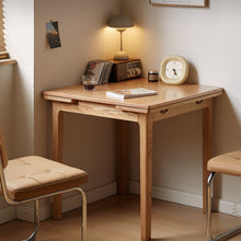 Load image into Gallery viewer, Scandinavian Oak Wood Extendable Dining Table EXTENDRAX