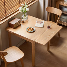 Load image into Gallery viewer, Scandinavian Oak Wood Extendable Dining Table EXTENDRAX