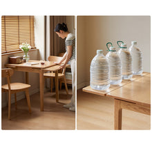 Load image into Gallery viewer, Scandinavian Oak Wood Extendable Dining Table EXTENDRAX