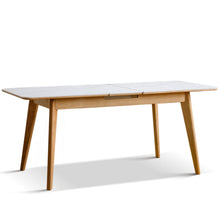 Load image into Gallery viewer, Scandinavian Oak Wood Sintered Stone Extendable Dining Table SHIFTA