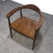 Load image into Gallery viewer, JACE solid wood lounge chair kennedy presidential chair