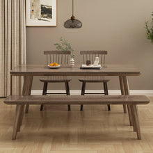 Load image into Gallery viewer, ADALINE Minimalist Dining Table Nordic All Solid Wood