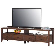 Load image into Gallery viewer, AYDEN Full Solid Wood Scandinavian TV Console Cabinet