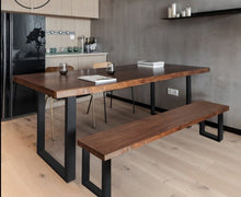 Load image into Gallery viewer, ALAN Nordic Designer Solid Wood Dining Table Scandinavian