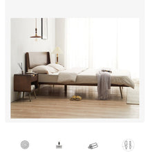 Load image into Gallery viewer, GEMMA Sweden HILTON Nordic Luxury Solid Wood Bed