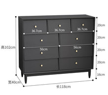 Load image into Gallery viewer, CONNOR Dresser 9 / 6 Chest Drawers Modern Classic