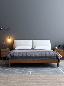 JOSEPH Nordic Walnut Bed 1/2 / 1.5/ 1.8 m
