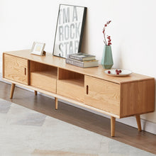 Load image into Gallery viewer, NOAH Nordic Solid Wood TV cabinet modern minimalist