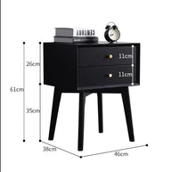 Load image into Gallery viewer, GABRIEL Modern Bedside Lamp Table Nordic Style Solid Wood