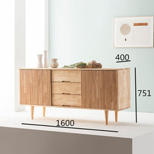Load image into Gallery viewer, LOLA NEW YORK HILTON Buffet Scandinavian Nordic All Solid Wood Sideboard