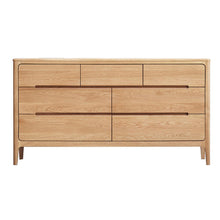 Load image into Gallery viewer, WAREHOUSE SALE GAVIN Pure Solid Wood 7 Drawers commode Nordic Scandinavian ( Discount Price $ 1499 Special Price $1299 )