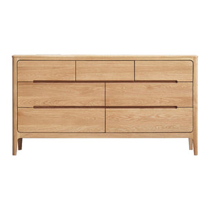WAREHOUSE SALE GAVIN Pure Solid Wood 7 Drawers commode Nordic Scandinavian ( Discount Price $ 1499 Special Price $1299 )