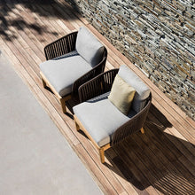 Load image into Gallery viewer, Hawaii Hilton Nordic Outdoor Rattan Sofa Solid Wood