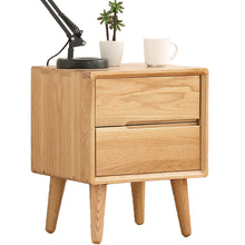 Load image into Gallery viewer, JAMESON Nordic Pure Solid Wood Bedside Table Lamp Stand